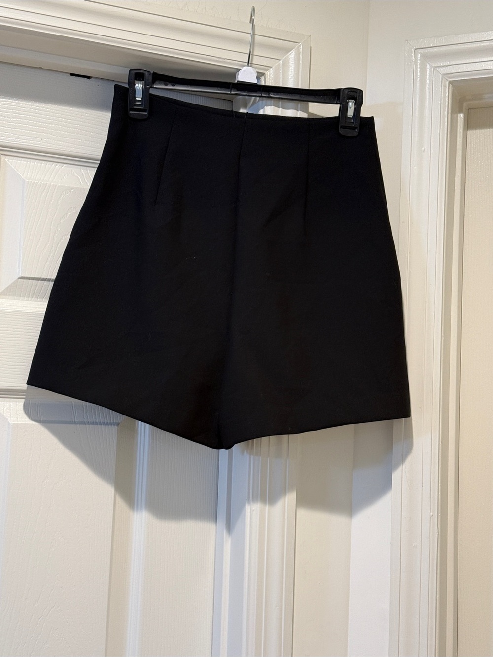 NWT Zara Black High-Waist Sailor Gold Button Hottie SHORTS Nautical Fun Summer S - Picture 7 of 16